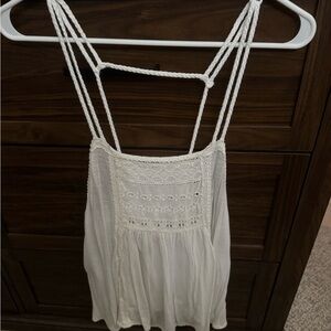 American Eagle Outfitters White Camisole Top